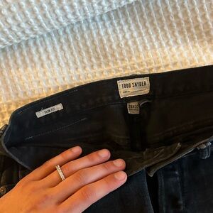 Todd Snyder Slim-Fit Black Denim Jeans – 29x32